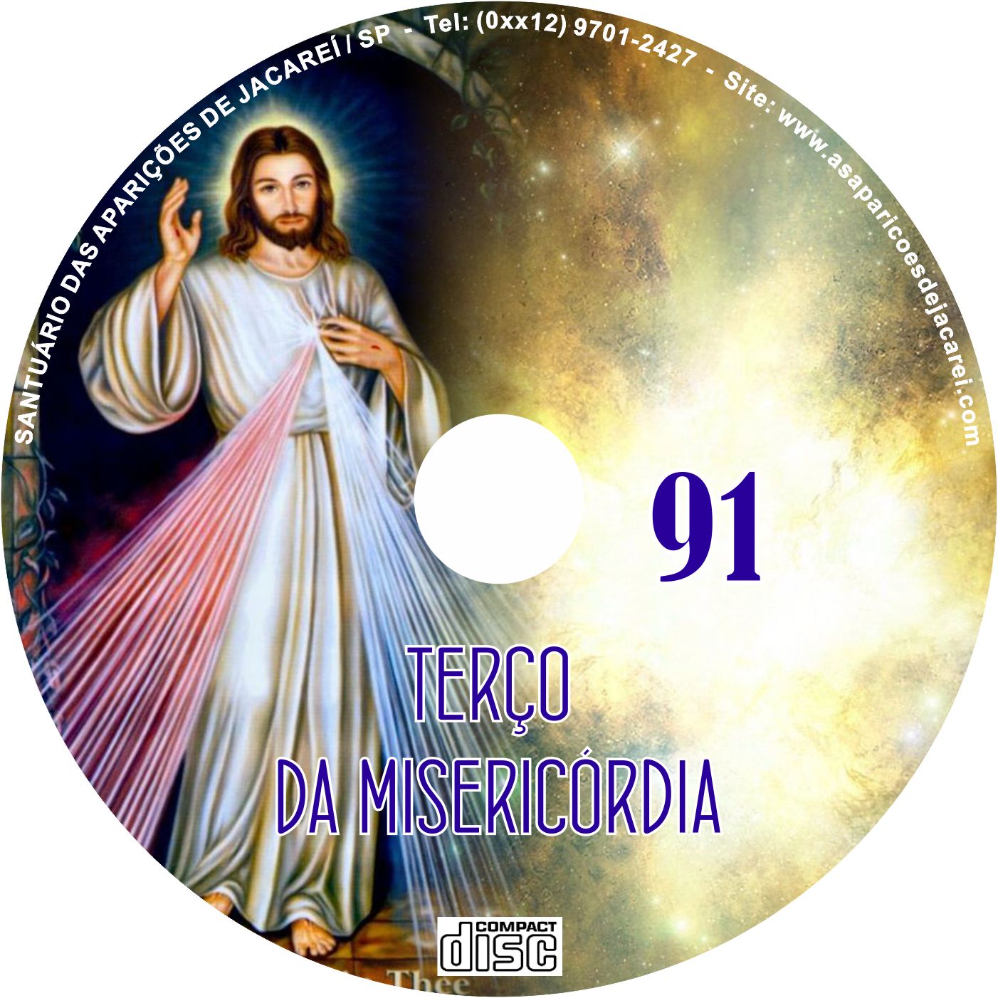 CD Terço da Misericórdia 91 CD Terço da Misericórdia 91